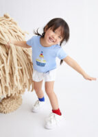 T-SHIRT CON STAMPA CUP-CAKE LUI-JO