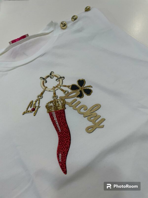 T-SHIRT STAMPA GIOIELLO